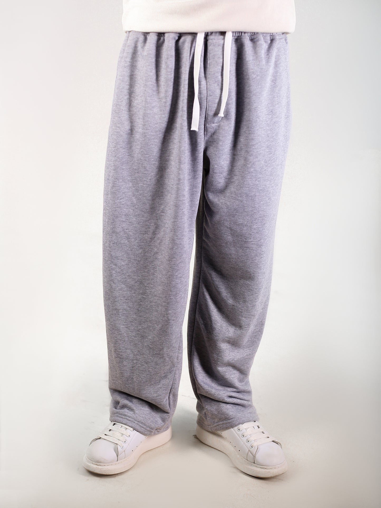 Special Don wide leg sweatpants _Grey