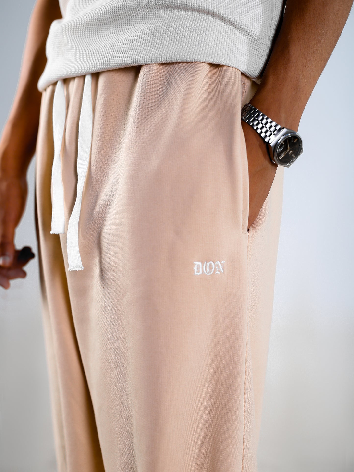 Special Don wide leg sweatpants _Beige